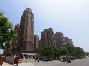 淮北金域香苑小區項目定制百葉窗、樓梯扶手產品